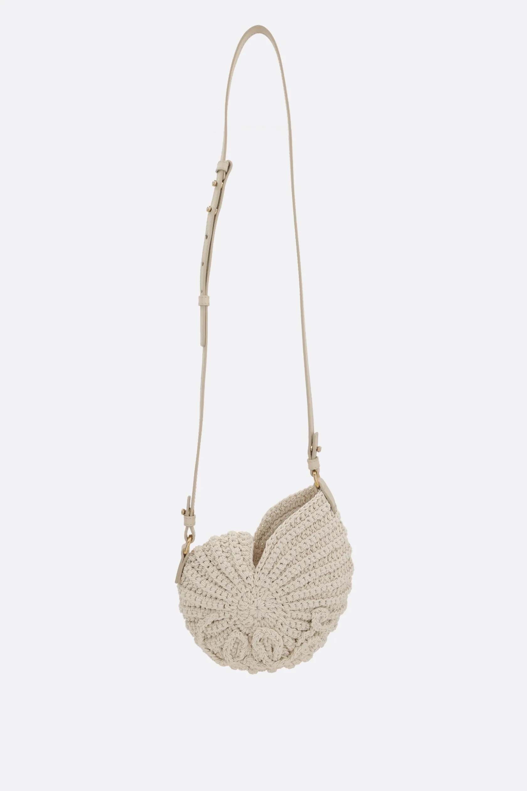 Borse A Tracolla>CHLOÉ borsa a tracolla Sea Treasures all'uncinetto Neutro