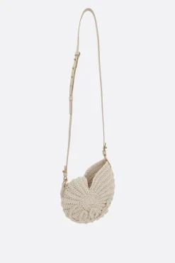 Borse A Tracolla>CHLOÉ borsa a tracolla Sea Treasures all'uncinetto Neutro