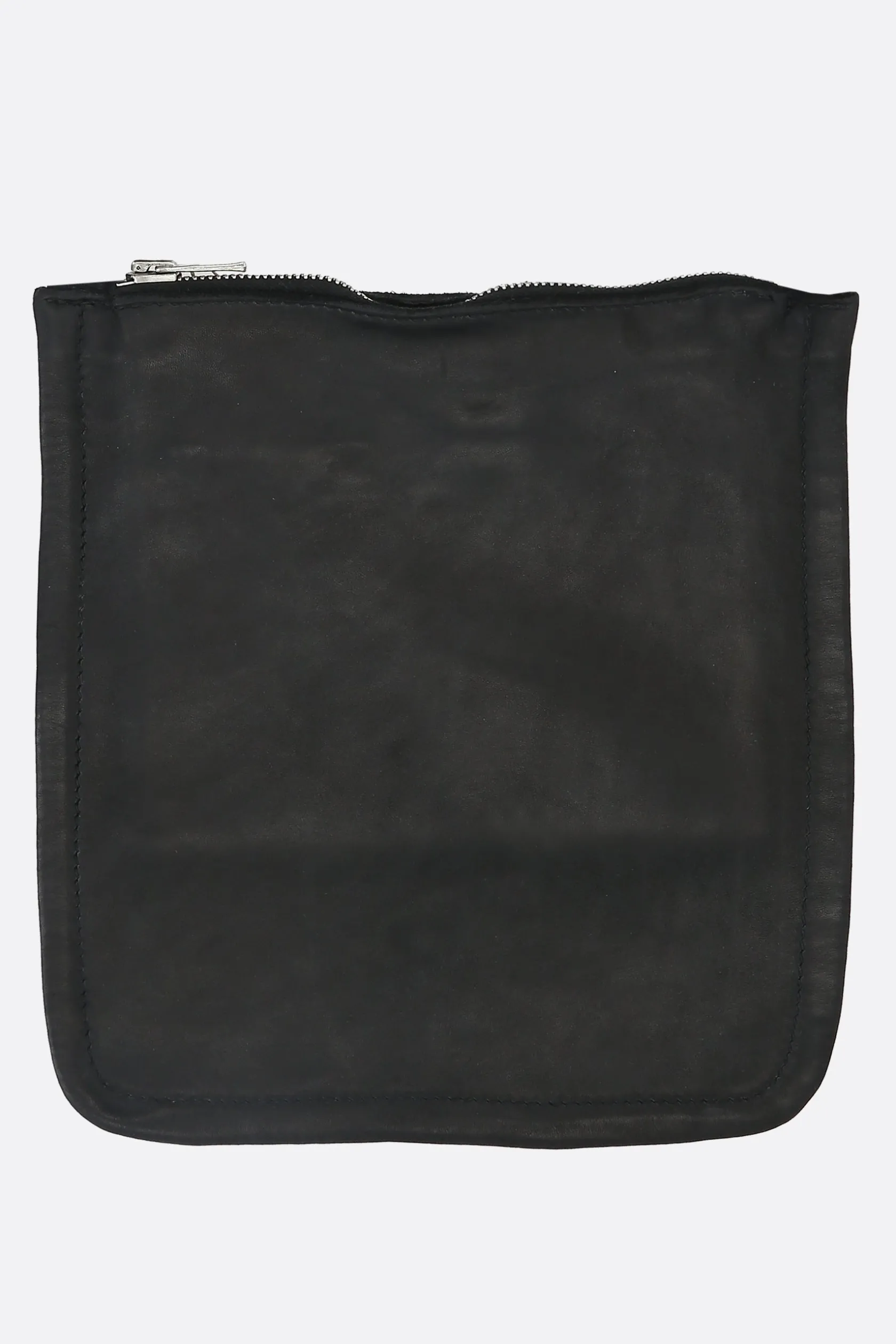 Borse A Tracolla>GUIDI borsa a tracolla small in pelle liscia Nero