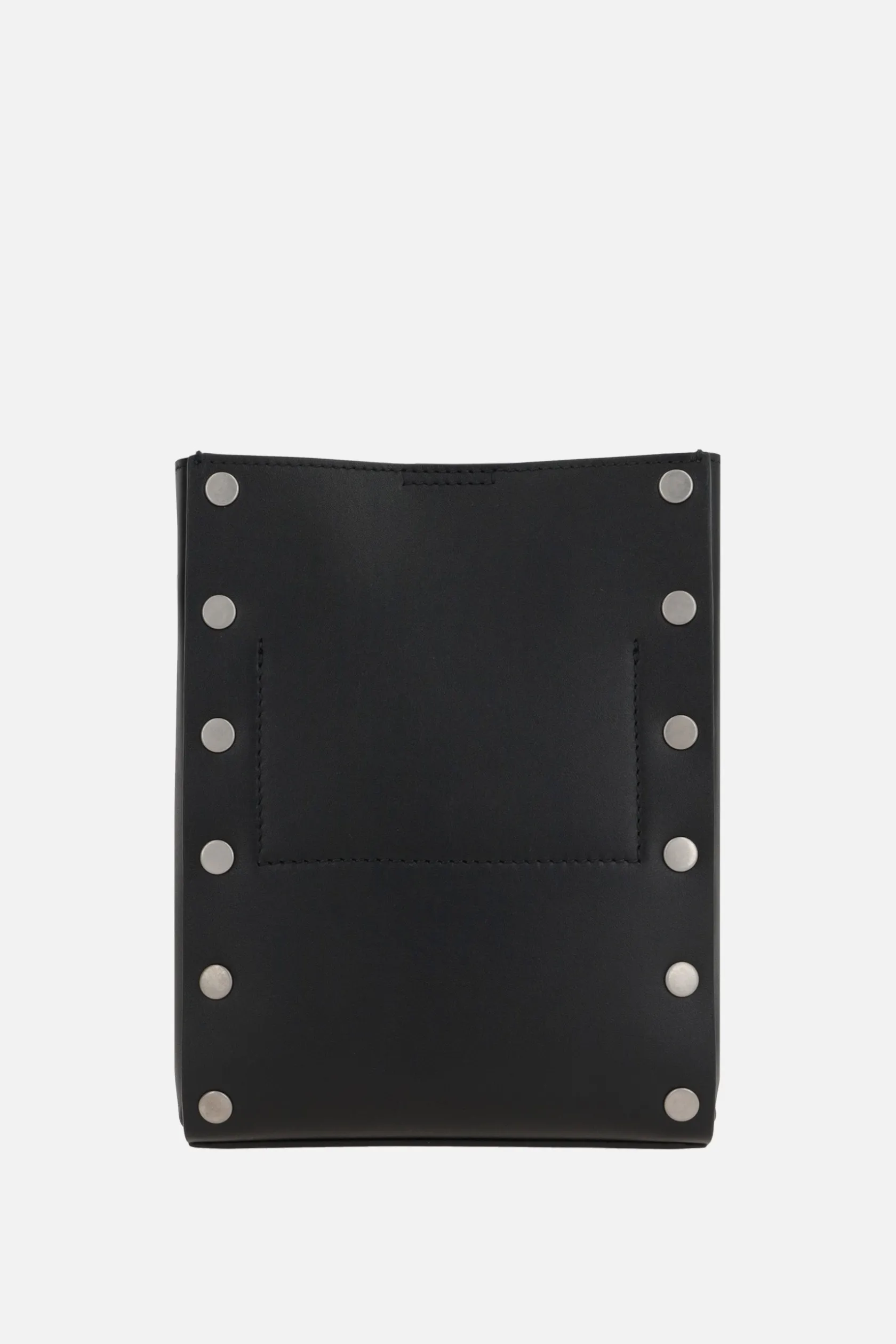 Borse A Tracolla>JIL SANDER borsa a tracolla Tangle small in pelle liscia Nero