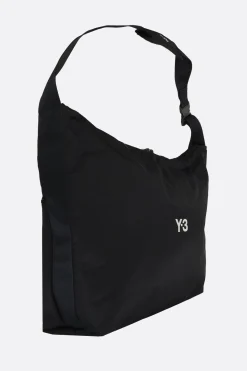 Borse A Tracolla>Y-3 borsa a tracolla in nylon Nero