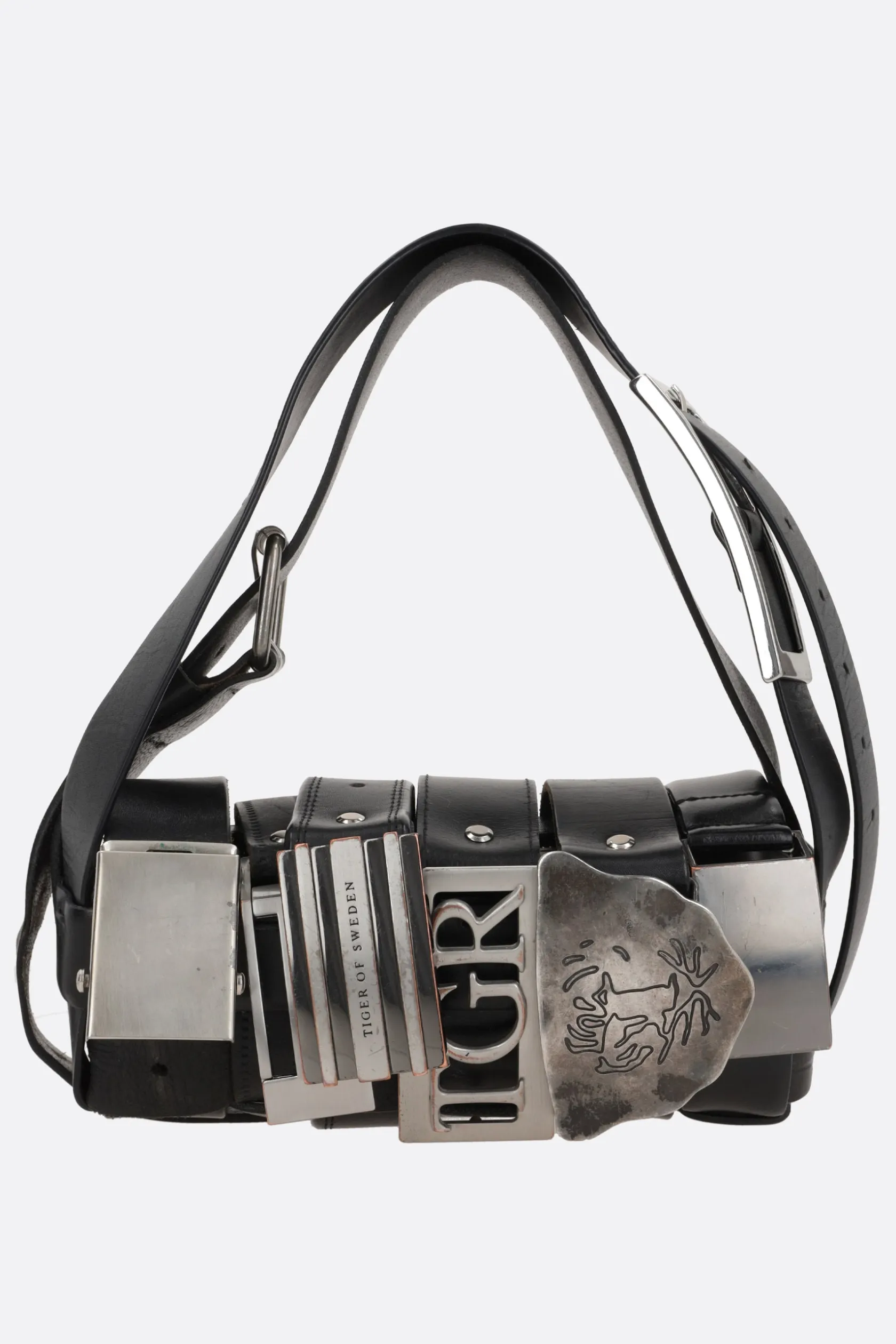 Borse A Mano>HODAKOVA borsa Buckle Baguette Nero