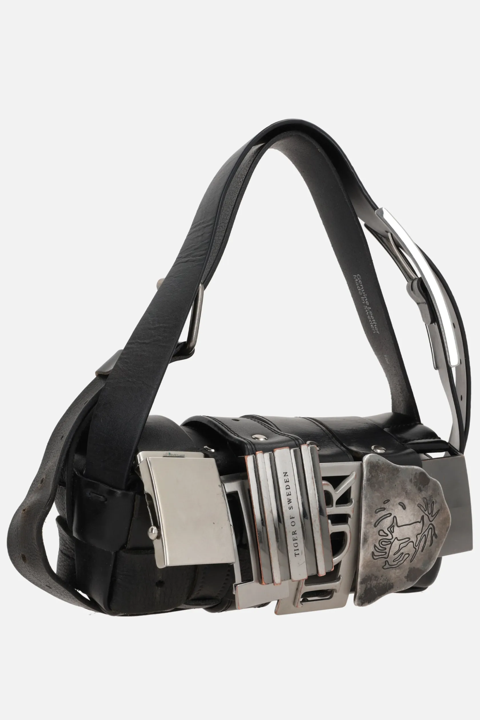 Borse A Mano>HODAKOVA borsa Buckle Baguette Nero