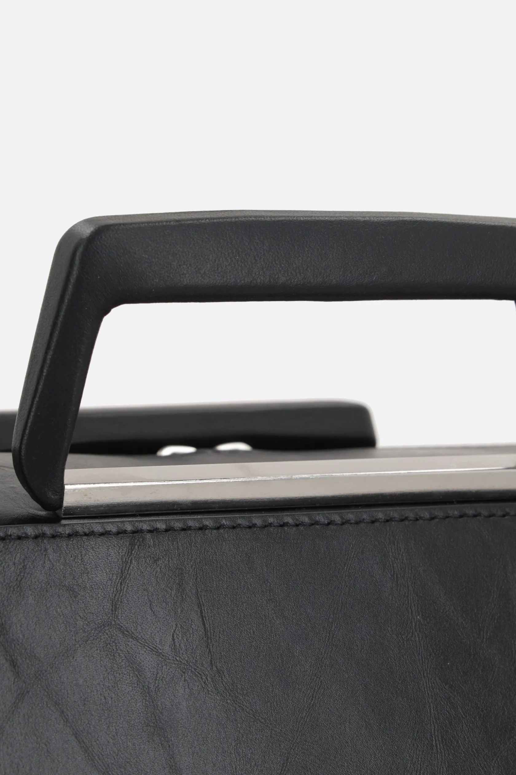 Borse A Mano>JIL SANDER borsa business Attache in pelle Paper Nero