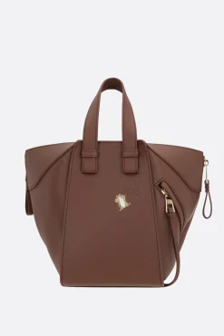 Borse A Mano>LOEWE borsa compatta Hammock Hamster in nappa Marrone