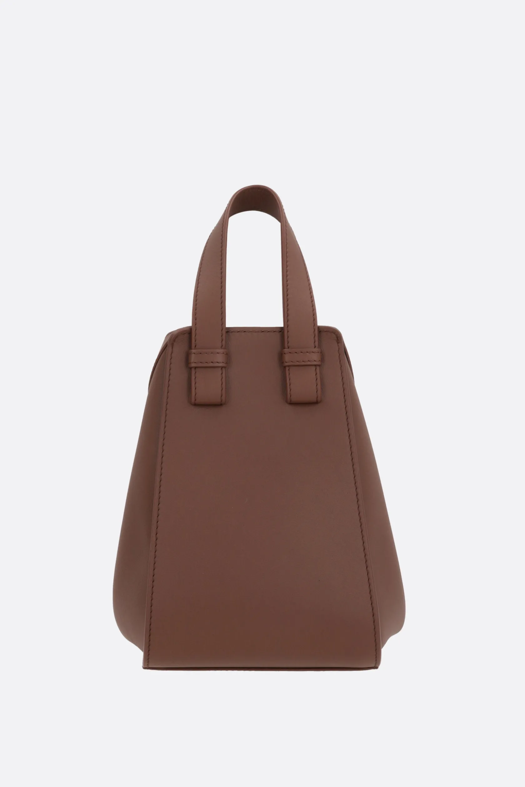 Borse A Mano>LOEWE borsa compatta Hammock Hamster in nappa Marrone