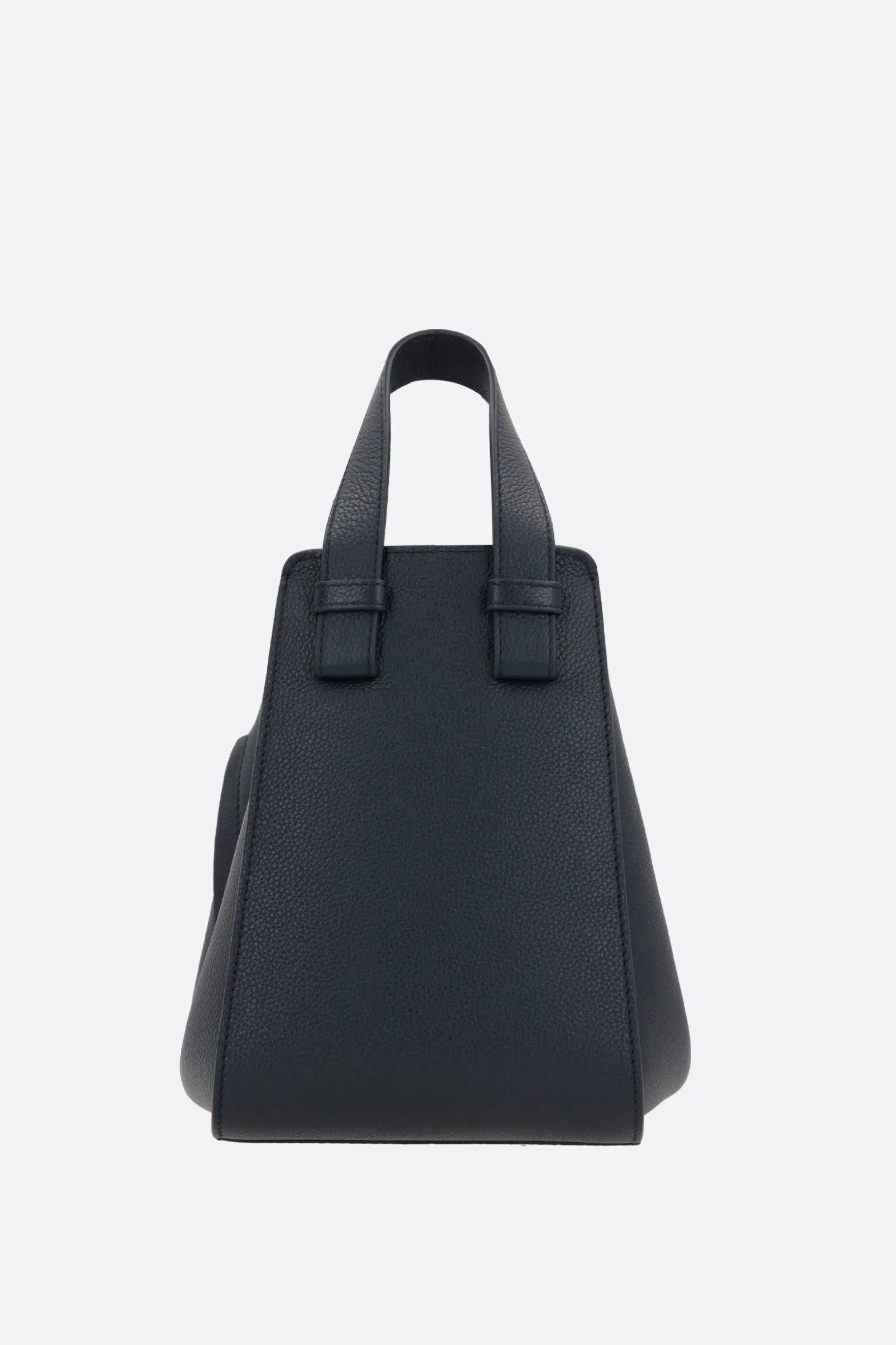 Borse A Mano>LOEWE borsa compatta Hammock in pelle martellata Blu