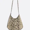 Borse A Tracolla>JIL SANDER borsa hobo Eldorado small in pelle stampa pitone Animalier