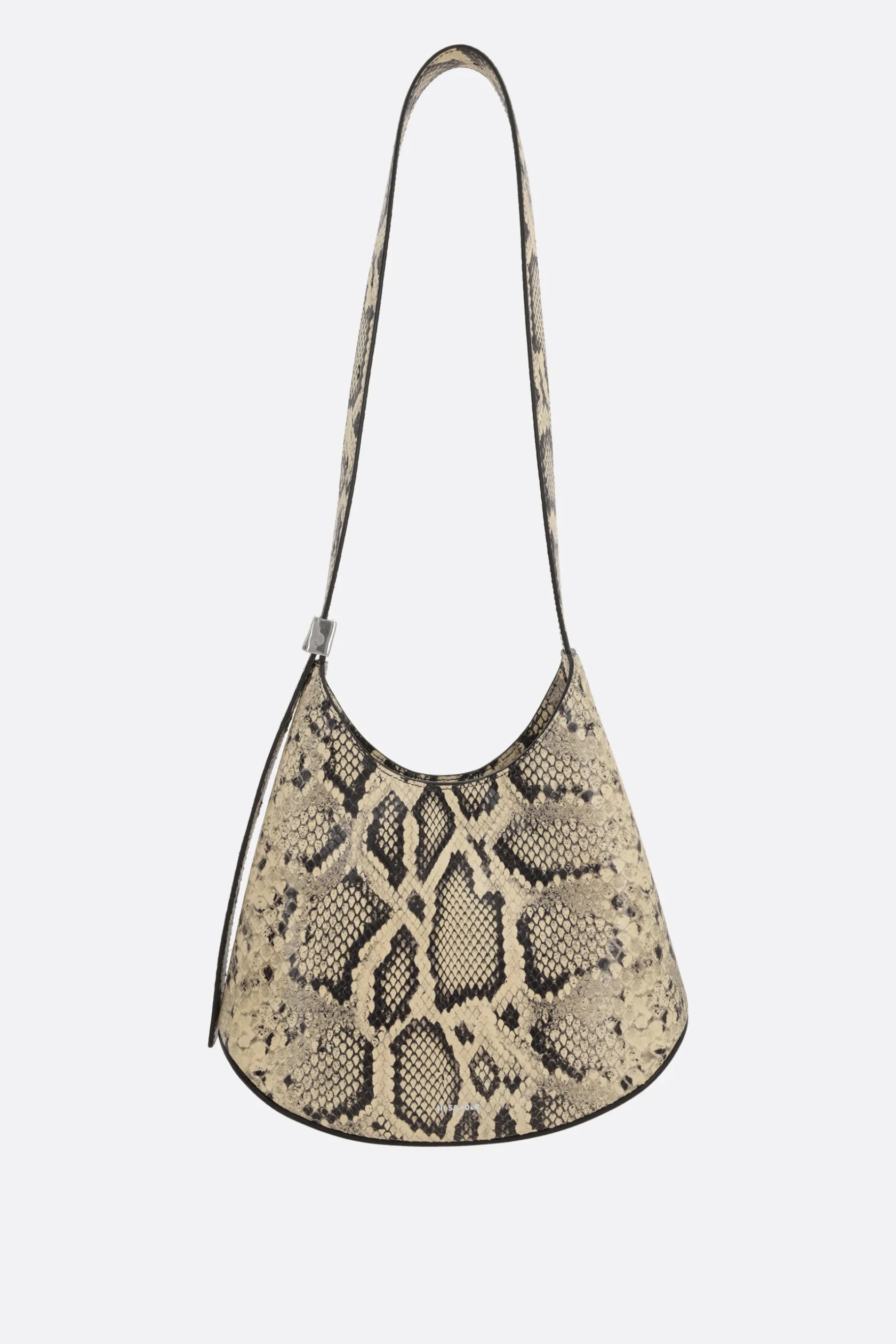 Borse A Tracolla>JIL SANDER borsa hobo Eldorado small in pelle stampa pitone Animalier