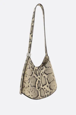 Borse A Tracolla>JIL SANDER borsa hobo Eldorado small in pelle stampa pitone Animalier