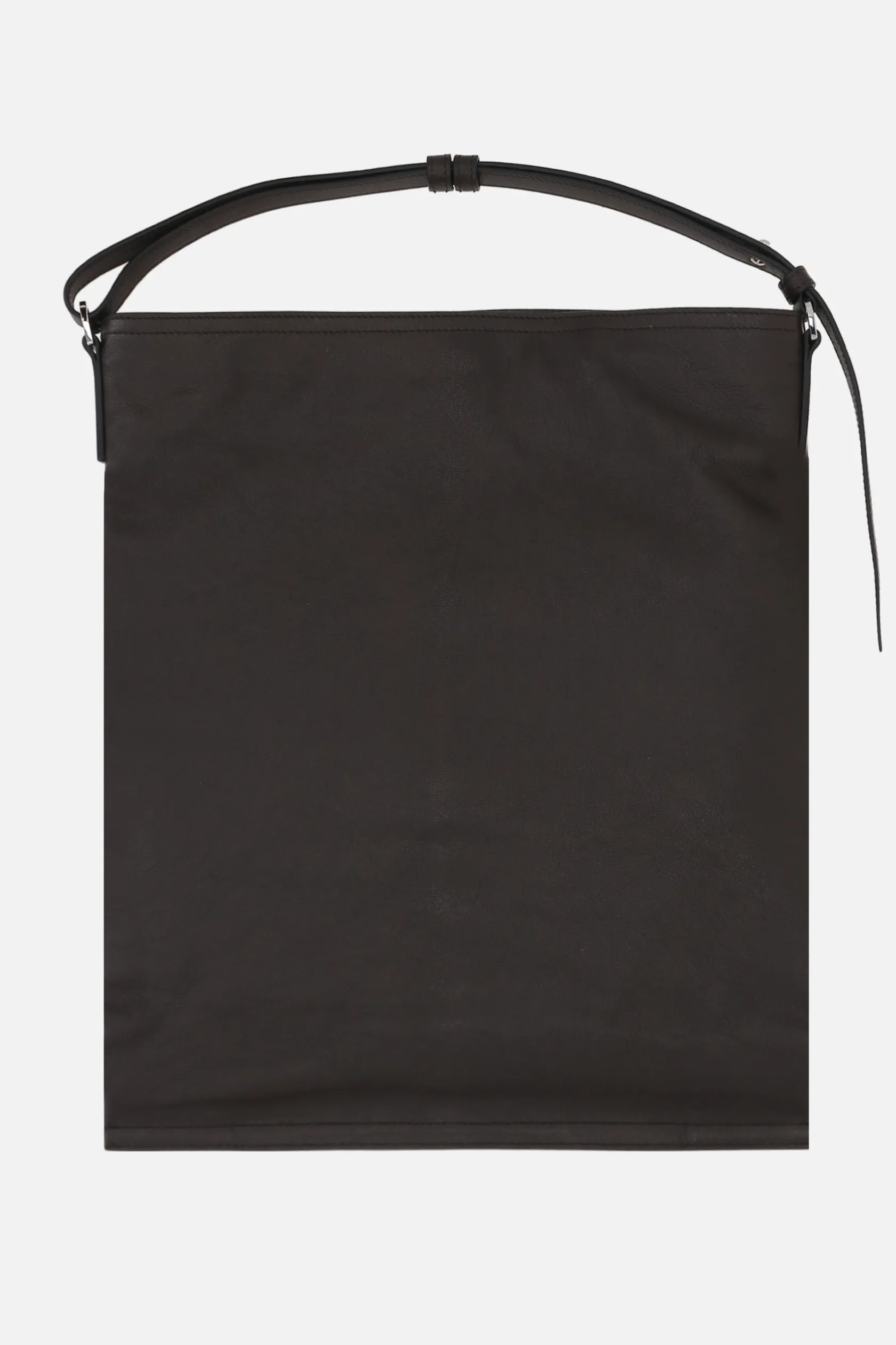 Borse A Mano>BORAGNO X 10 CORSO COMO borsa hobo Sharp large in pelle martellata Marrone