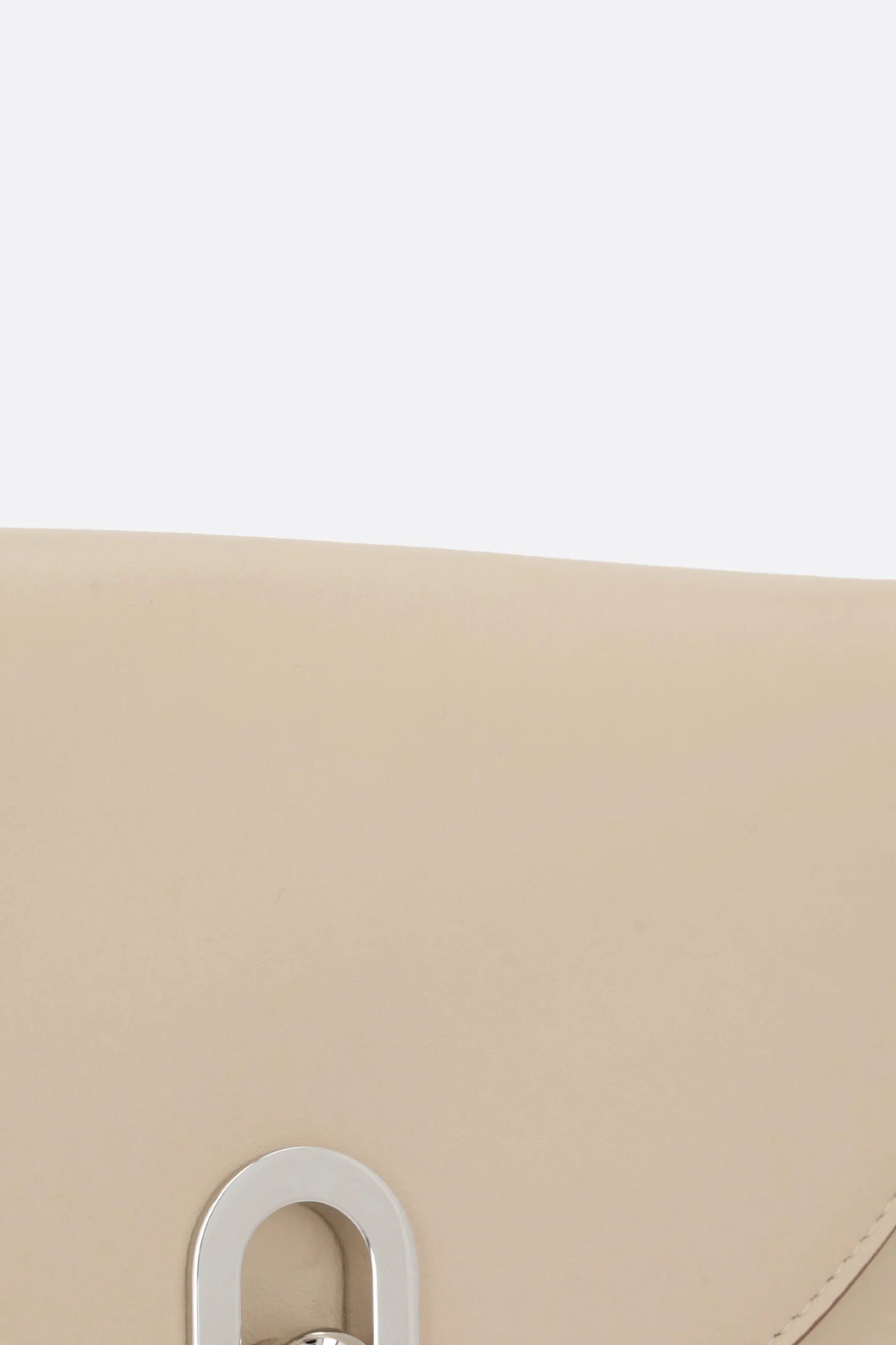 Borse A Mano>SAVETTE borsa hobo Tondo small in pelle liscia Neutro