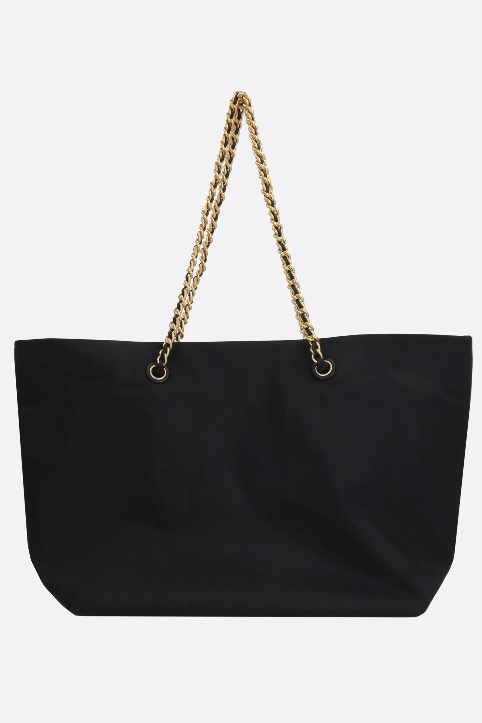 Borse A Mano>TORY BURCH borsa shopping Ella in nylon Nero