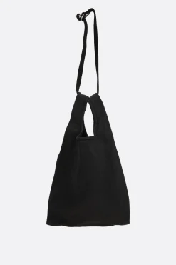 Borse A Mano>GUIDI borsa shopping media in pelle martellata Nero