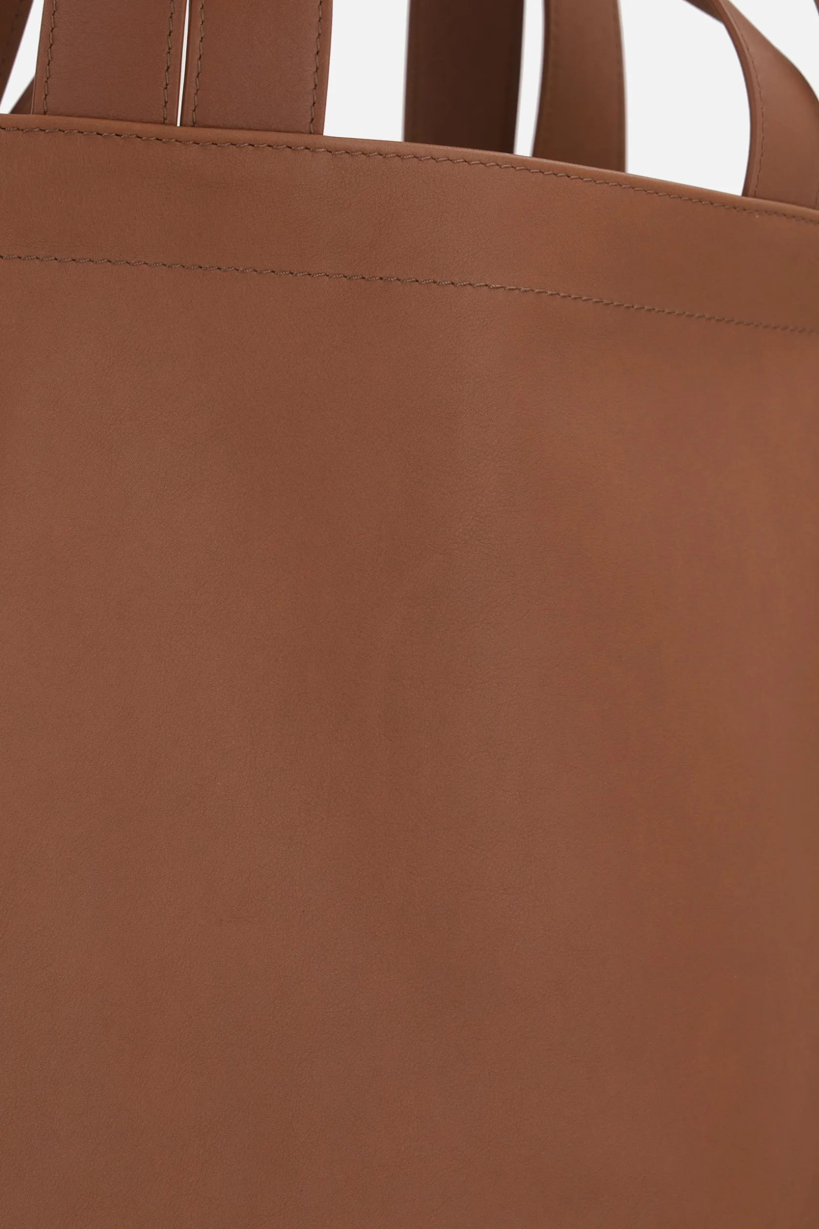 Borse A Mano>MARSELL borsa shopping Sporta in pelle liscia Marrone