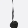 Borse A Tracolla>Y'S borsa Three-Strand in pelle liscia Nero