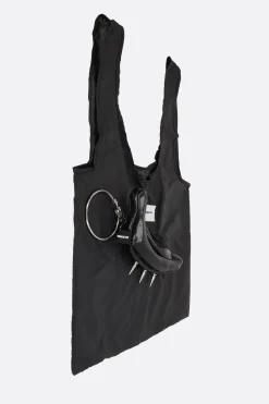 Borse A Mano>MELITTA BAUMEISTER borsa tote Banana in vinile e nylon Nero