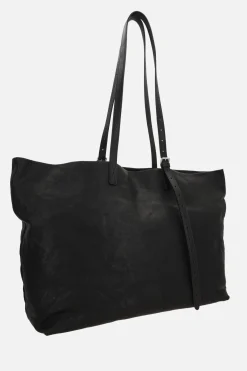 Borse A Mano>ANN DEMEULEMEESTER borsa tote Bes in nappa Nero