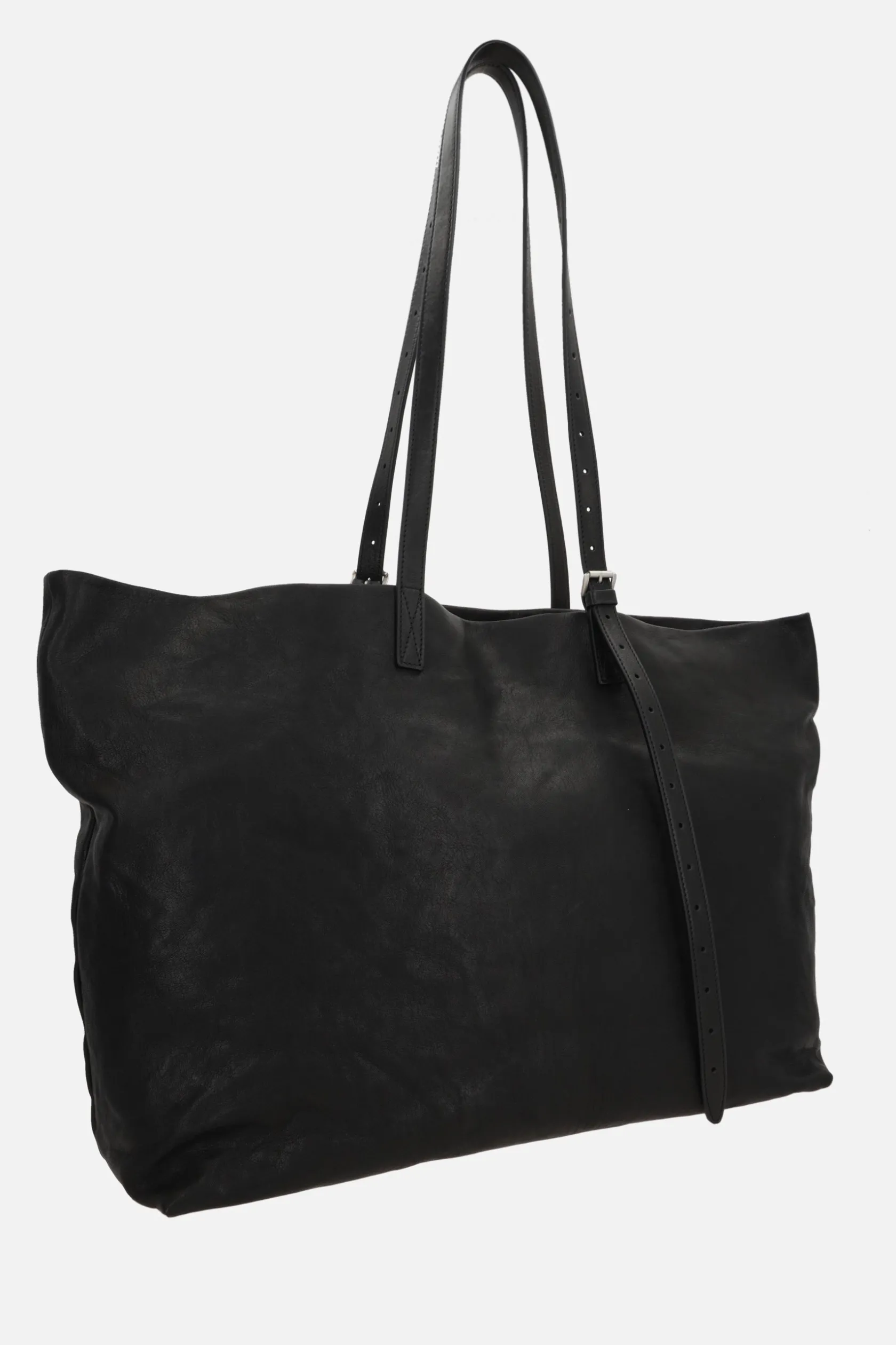 Borse A Mano>ANN DEMEULEMEESTER borsa tote Bes in nappa Nero