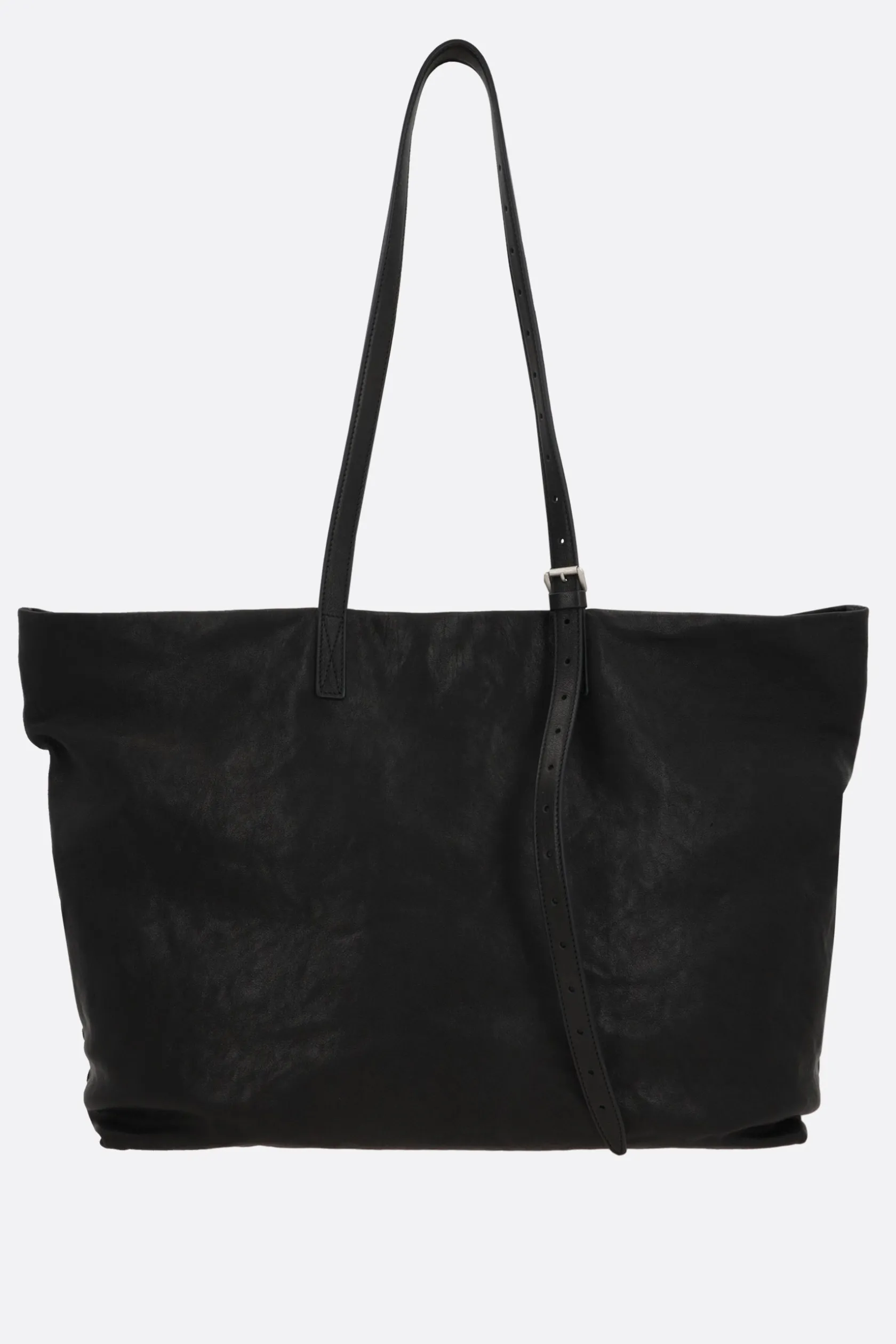 Borse A Mano>ANN DEMEULEMEESTER borsa tote Bes in nappa Nero