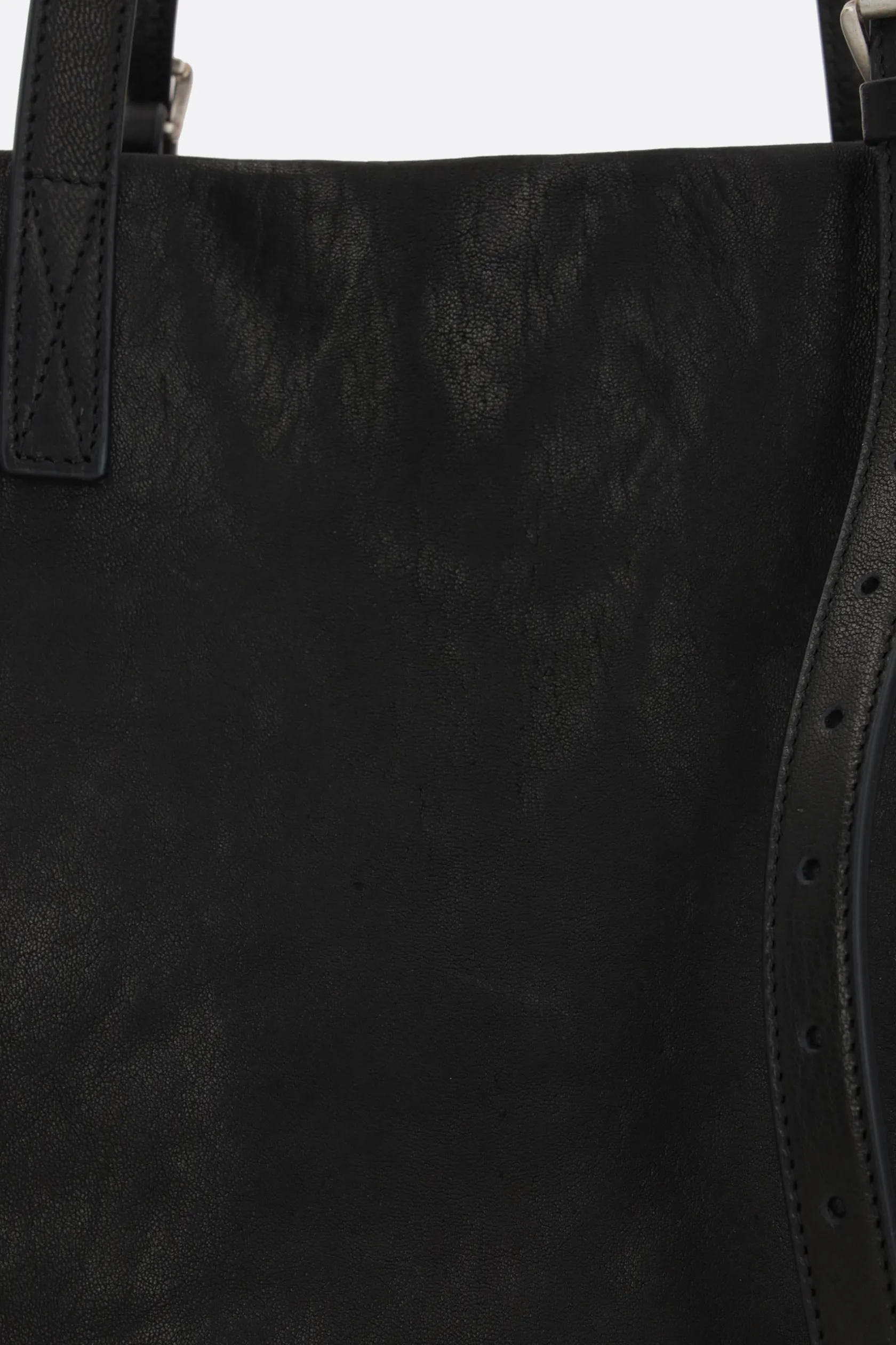 Borse A Mano>ANN DEMEULEMEESTER borsa tote Bes in nappa Nero