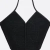 Borse A Mano>HEREU borsa tote Calella in rafia Nero