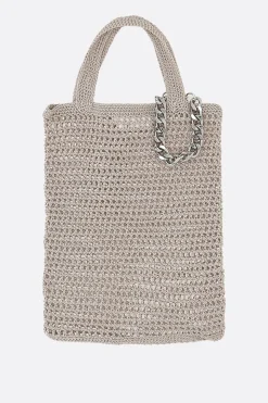 Borse A Mano>NICCOLÒ PASQUALETTI borsa tote Coya in macramé Neutro