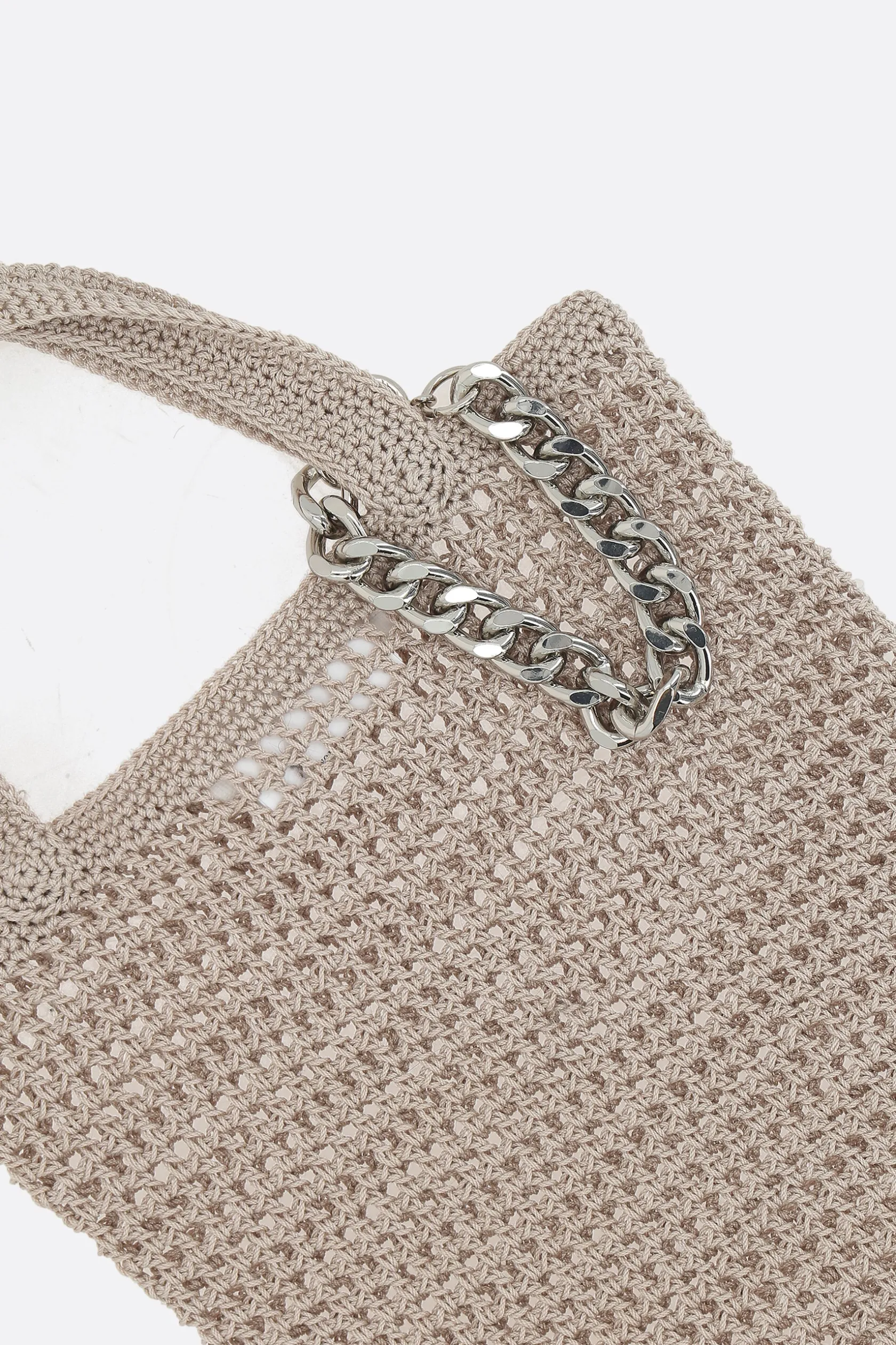 Borse A Mano>NICCOLÒ PASQUALETTI borsa tote Coya in macramé Neutro