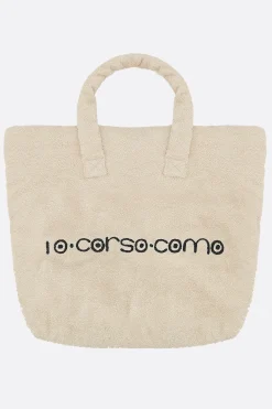 Borse A Mano>10 CORSO COMO borsa tote in spugna ricamo logo Neutro
