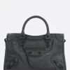 Borse A Mano>BALENCIAGA borsa tote Le City small in pelle Arena Storico Grigio