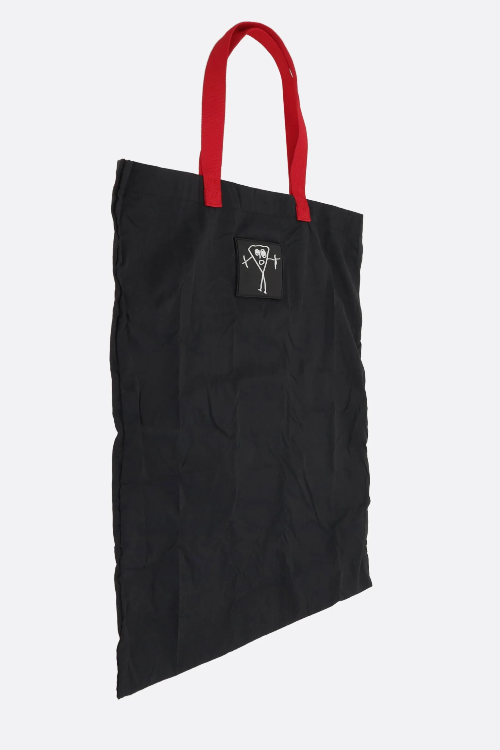 Borse A Mano>PLAN C borsa tote Pili & Bianca in nylon Nero