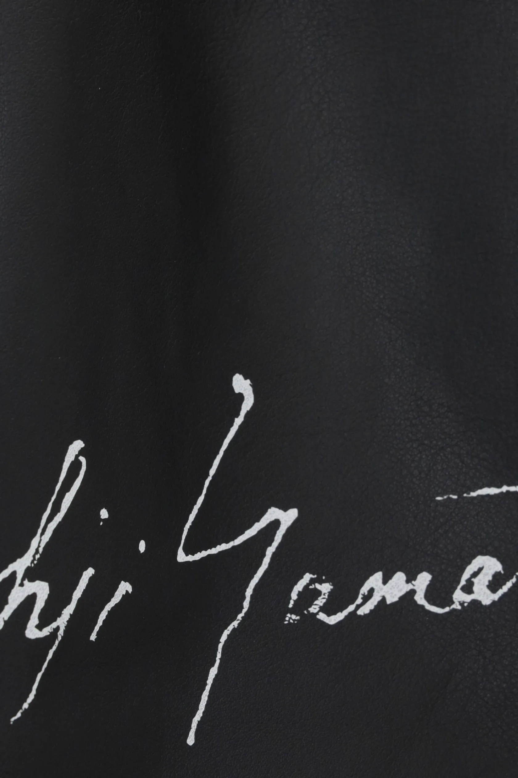 Borse A Mano>DISCORD YOHJI YAMAMOTO borsa tote Signature large in pelle martellata Nero