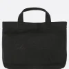 Borse A Mano>DISCORD YOHJI YAMAMOTO borsa tote Signature mini in pelle martellata Nero