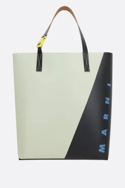 Borse A Mano>MARNI borsa tote Tribeca in PVC Multicolor