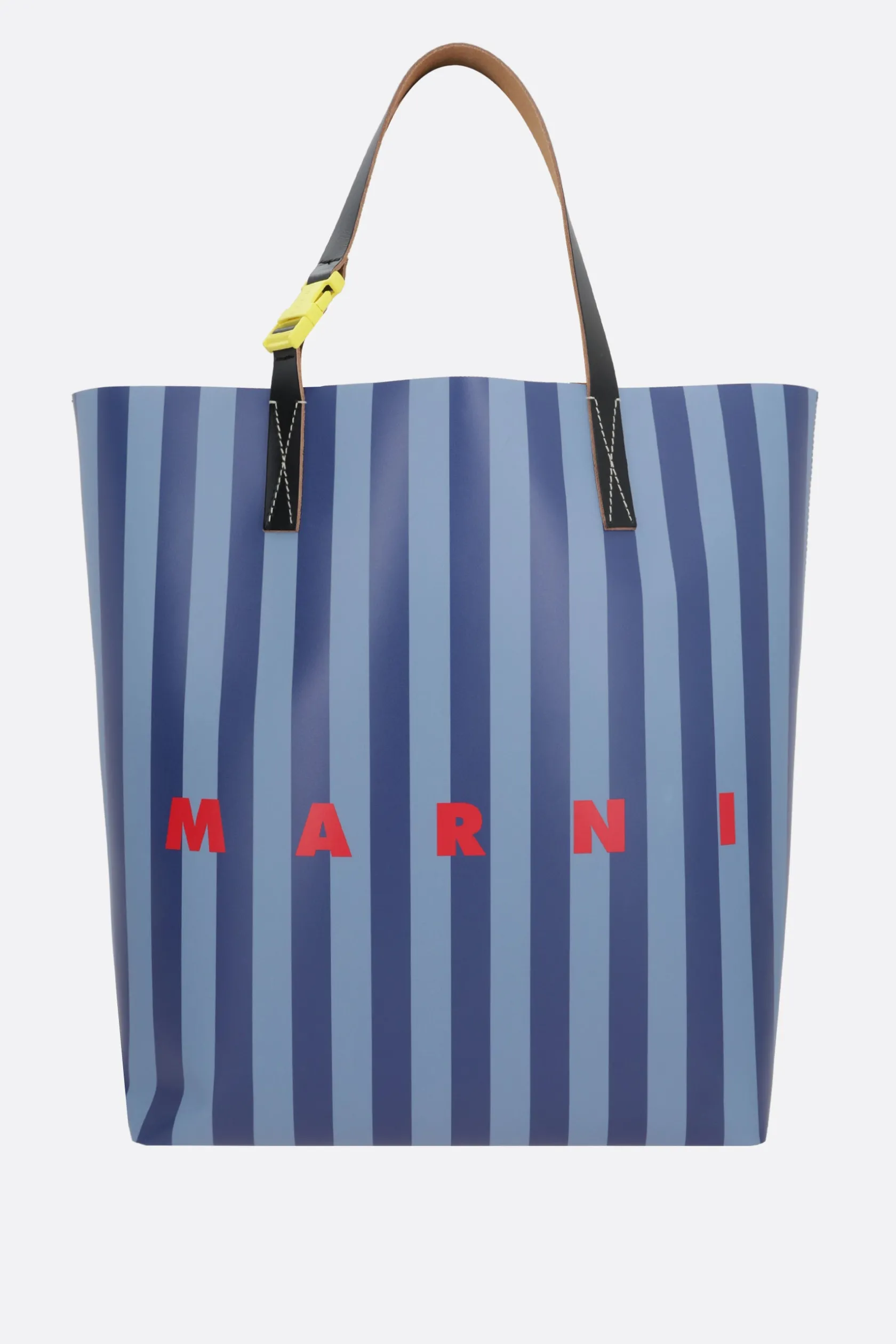 Borse A Mano>MARNI borsa tote Tribeca in PVC Blu
