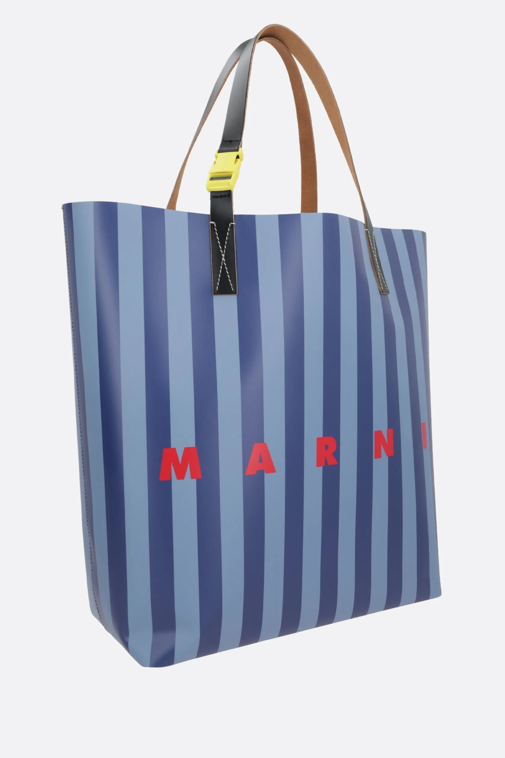 Borse A Mano>MARNI borsa tote Tribeca in PVC Blu