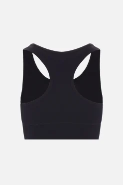 Topwear>BALENCIAGA bra sportivo Activewear in jersey stretch Nero