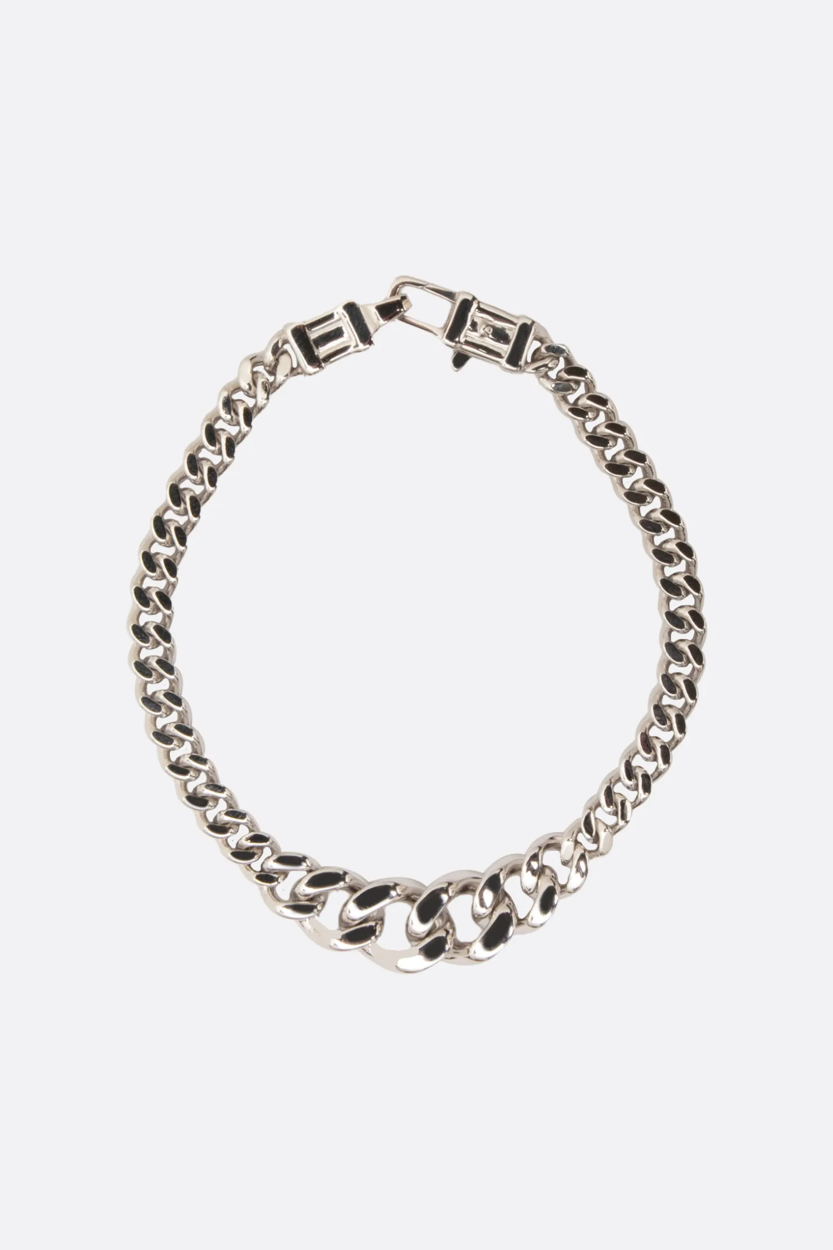 Gioielli>TOM WOOD bracciale Dean Argento