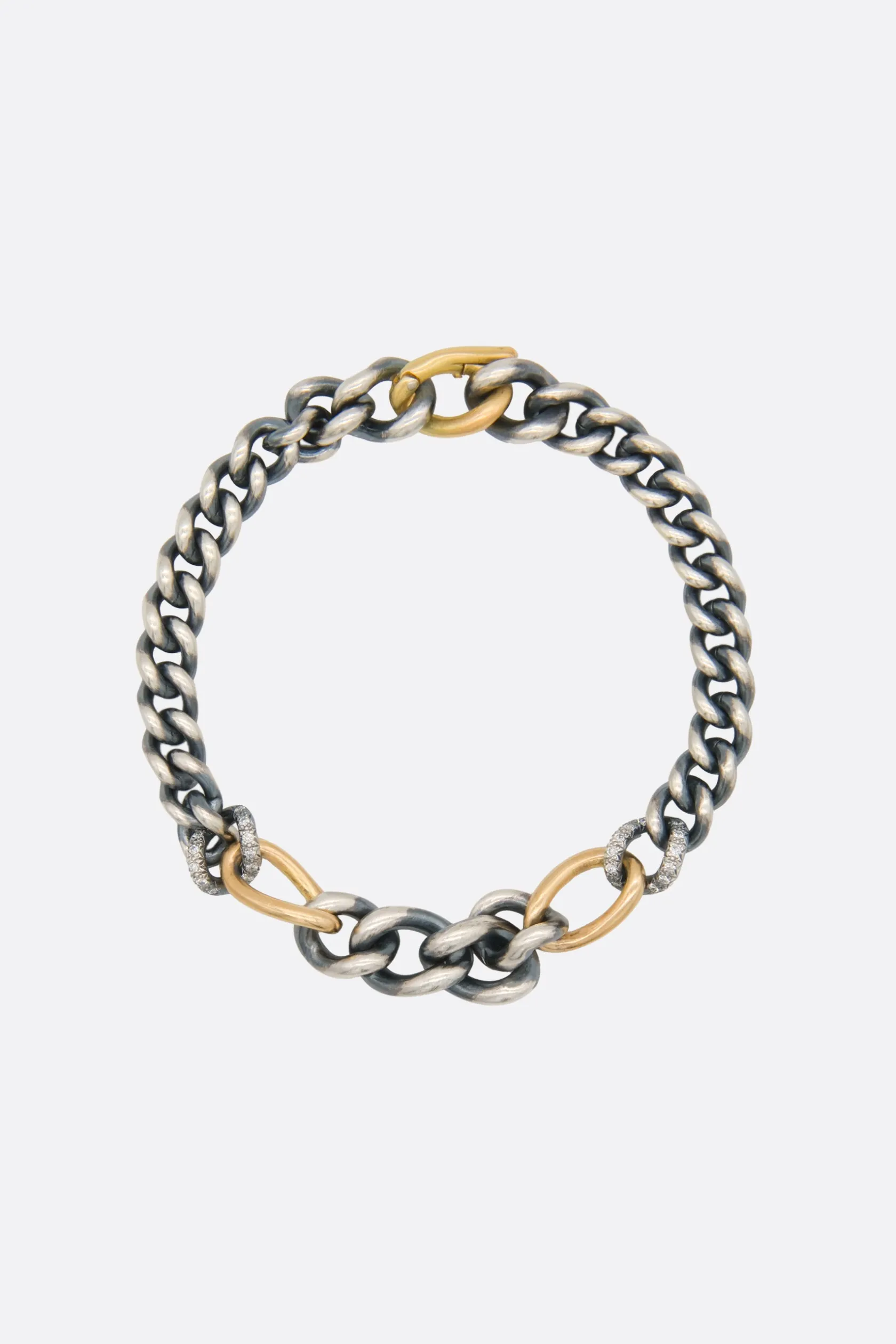 Gioielli>HUM bracciale ete Gradation Chain Nero