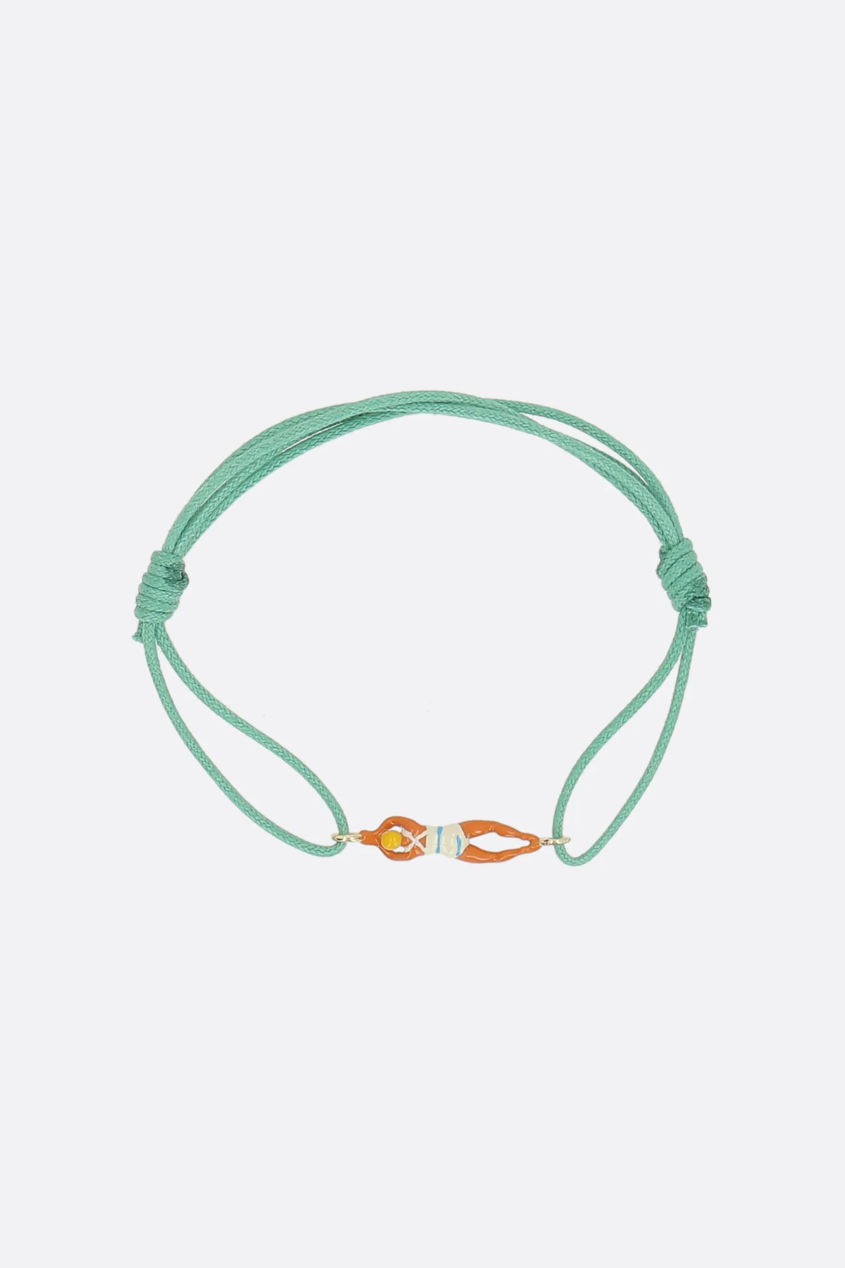 Gioielli>ALIITA bracciale Nadadora Completo in corda e oro giallo Multicolor