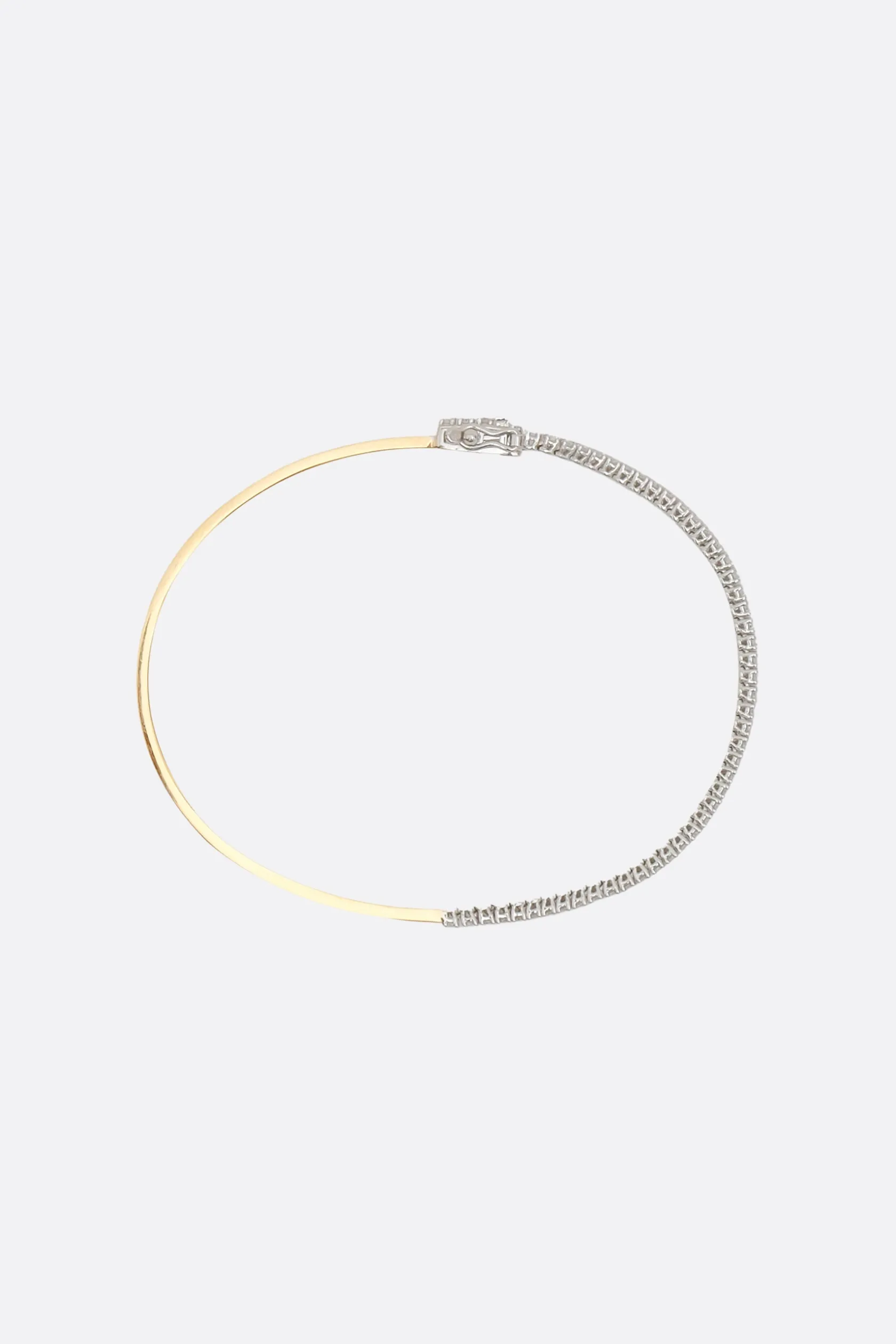 Gioielli>DELFINA DELETTREZ bracciale tennis 1987 Bianco