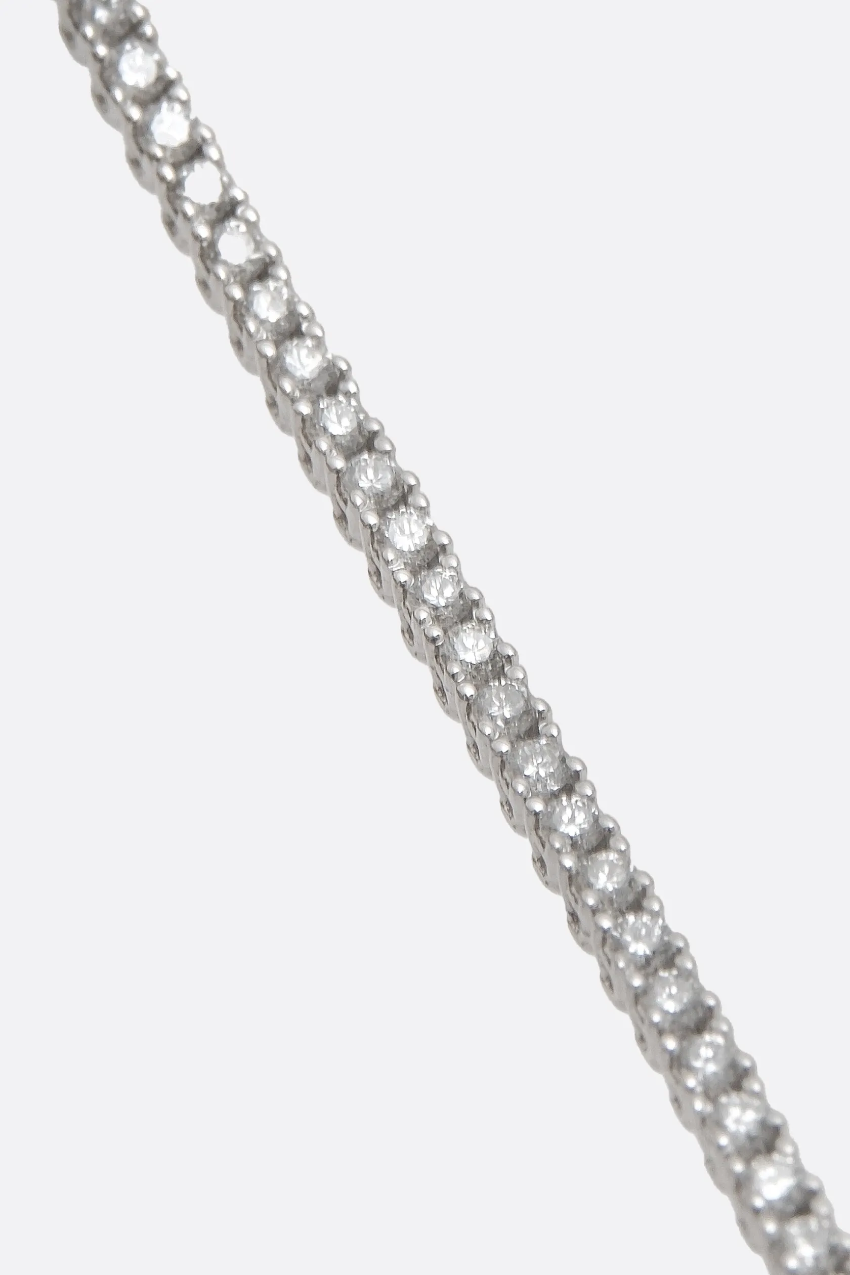 Gioielli>DELFINA DELETTREZ bracciale tennis 1987 Bianco