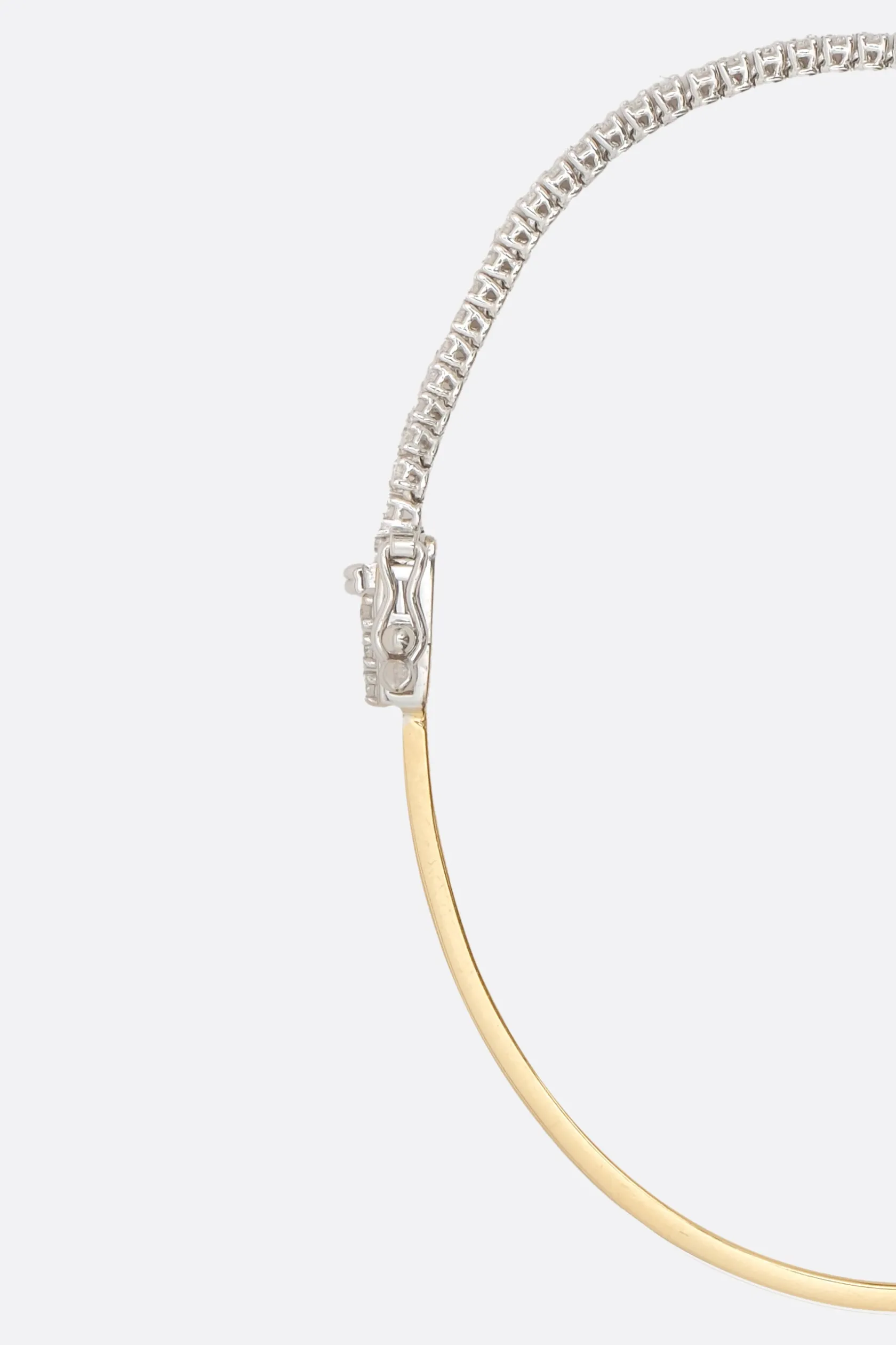 Gioielli>DELFINA DELETTREZ bracciale tennis 1987 Bianco