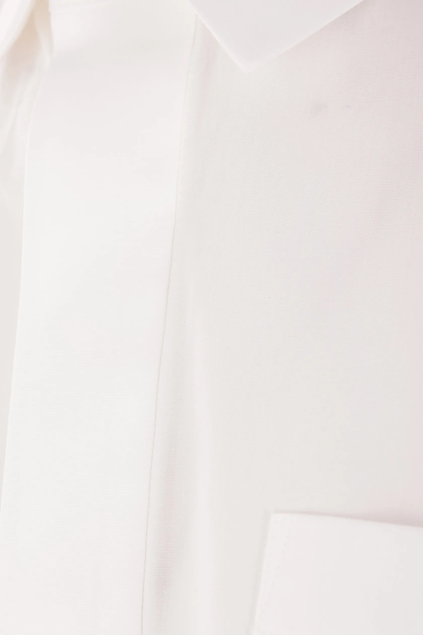 Topwear>SACAI camicia a maniche corte in popeline Bianco