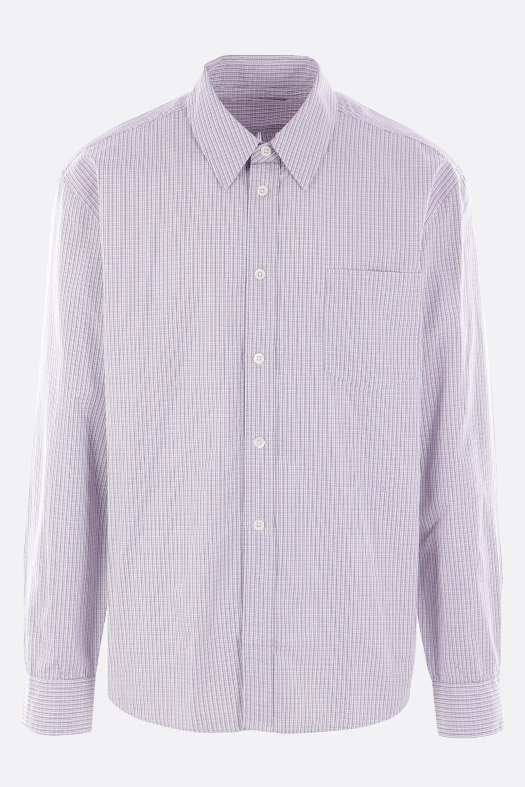 Topwear>OUR LEGACY camicia Beyond Bd in popeline check Multicolor