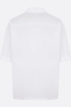 Topwear>MARNI camicia bowling in popeline di cotone Bianco
