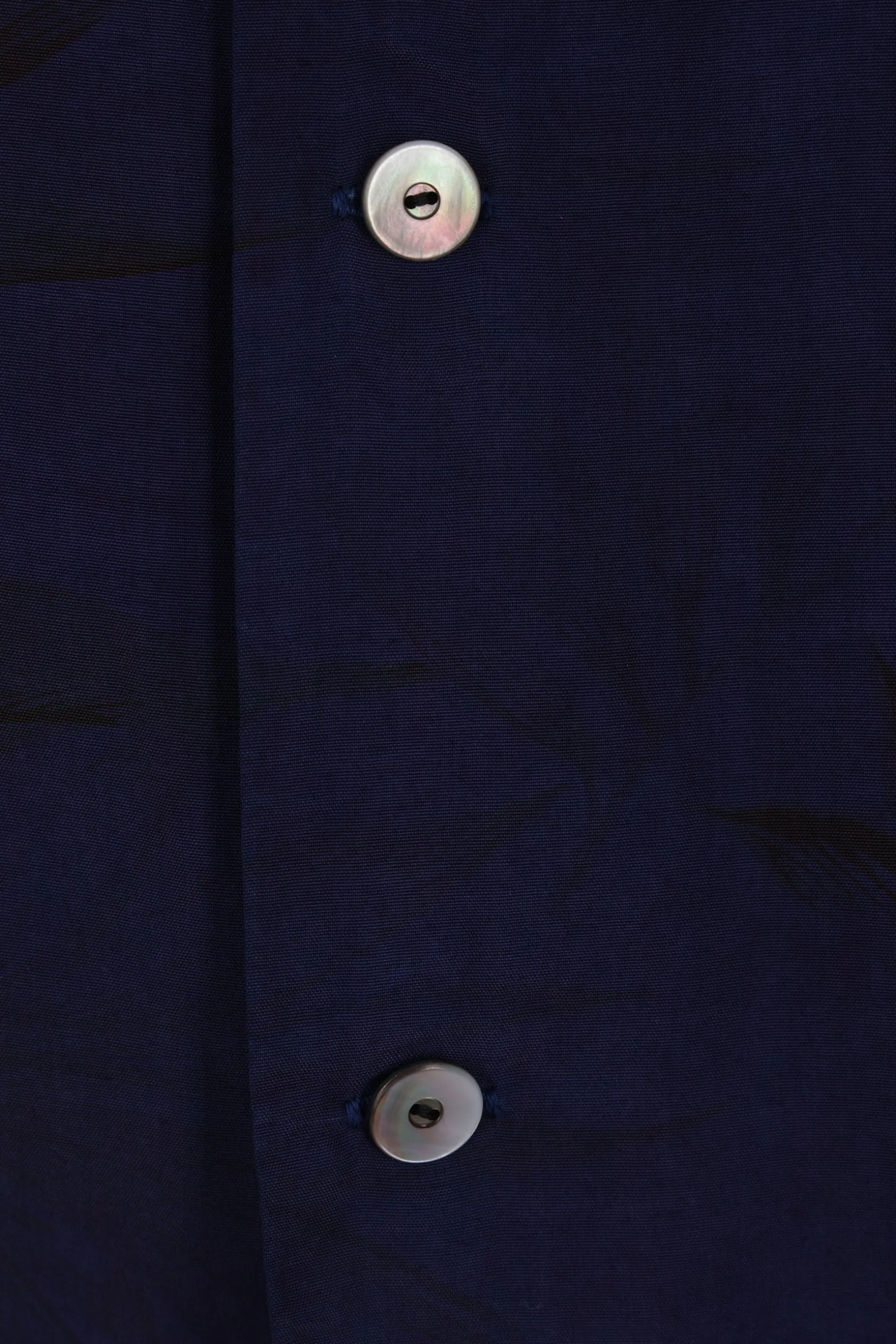 Topwear>TAIGA TAKAHASHI camicia bowling in rayon stampato Blu