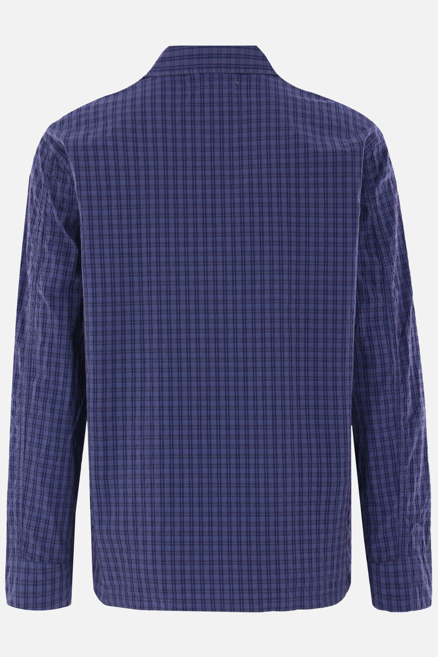 Topwear>OUR LEGACY camicia Box in cotone tecnico a quadri Blu