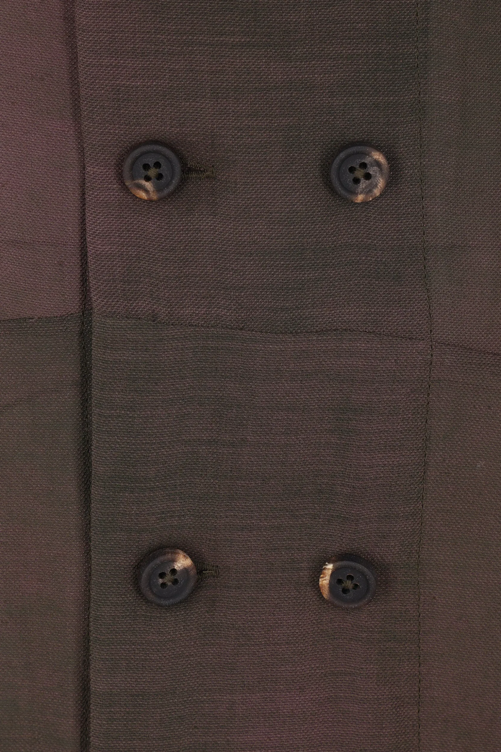 Topwear>ZIGGY CHEN camicia doppiopetto in misto cotone e ramie Multicolor