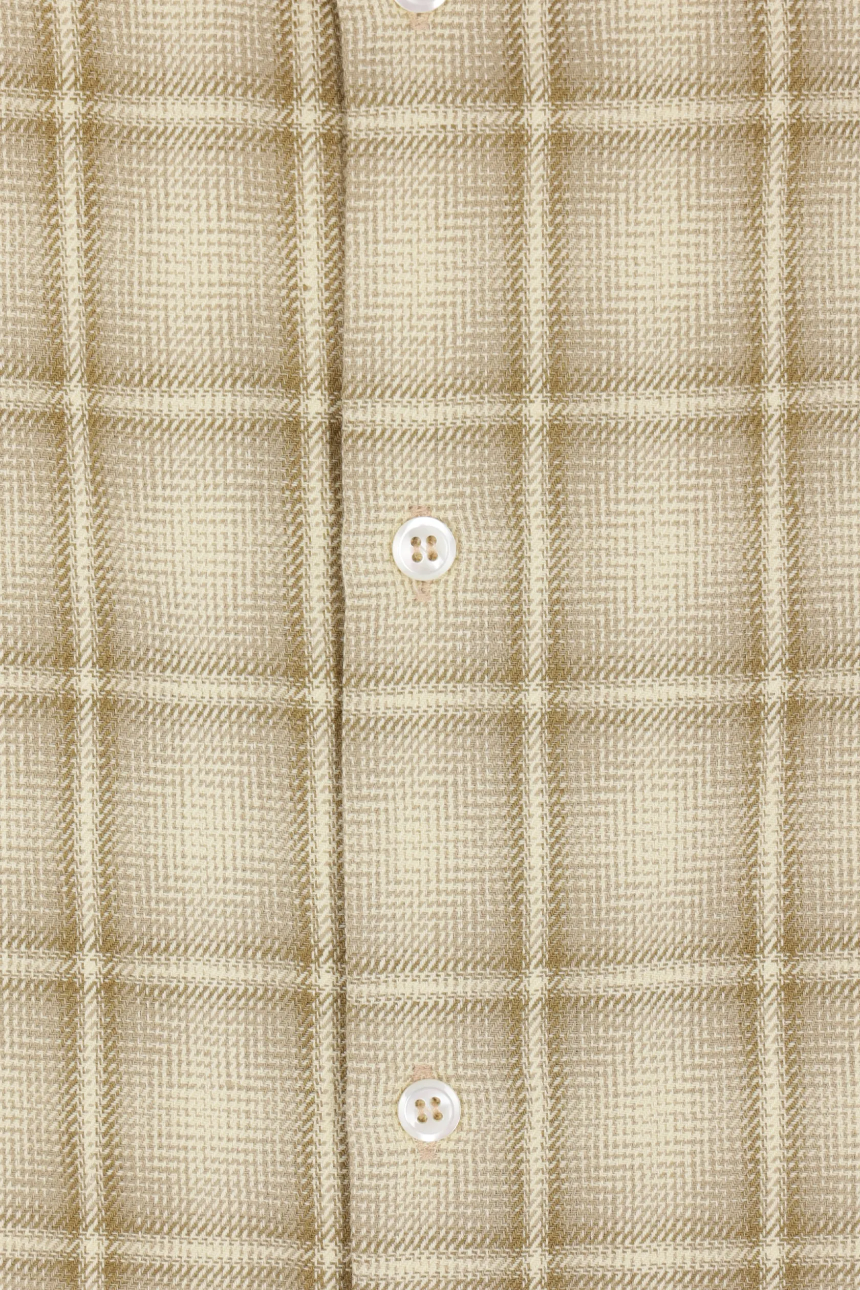 Topwear>SÉFR camicia Ignacio in cotone e lino check Giallo